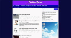 Desktop Screenshot of fisikazone.com
